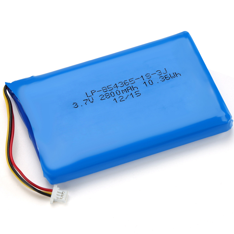 BAKTH-854365P-1S-3J Lithium Polymer 3.7V 2800mAh Rechargeable Battery A Grade