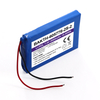 7.4V 2500mAh 2S1P 605776P Li-polymer battery pack for electronic appliance