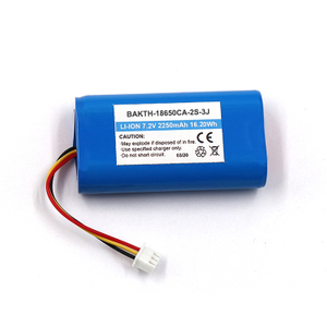 Hot Sale Rechargeable Lithium Ion Battery Pack 7.2V 2250mAh 18650 2S for Electric Appliance