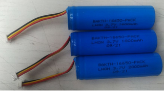 OEM factory price BAKTH-16650-PACK 3.7V 1800mAh Lithium ion Battery Pack Rechargeable Battery Pack for power tools