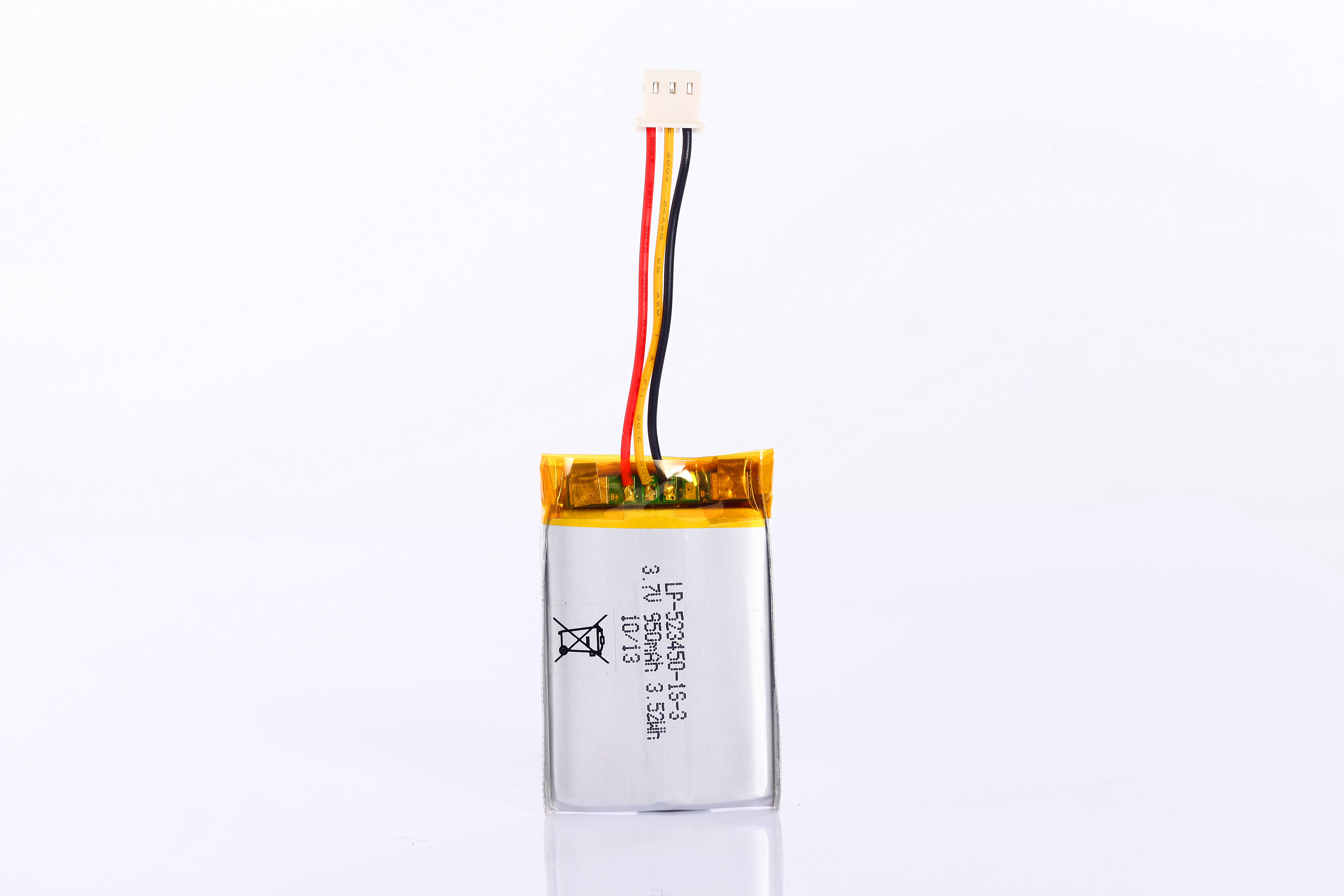 BAKTH-523450P-1S-3 Lithium Polymer Rechargeable Battery 3.7V 950mAh 